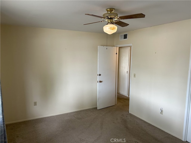 28711 Del Monte Dr, Menifee, CA 92586 - unfurnished room featuring a ceiling fan, carpet floors, and baseboards