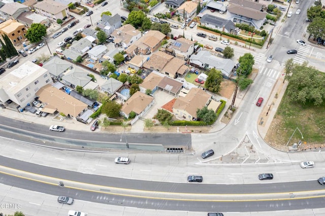 5621 Carlota Blvd, Los Angeles, CA 90042 - aerial overview of property's location with nearby suburban area