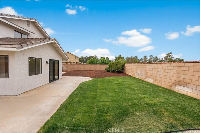 42346 W 47th St W, Lancaster, CA 93536 - view of yard with a patio