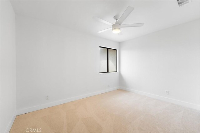 42346 W 47th St W, Lancaster, CA 93536 - unfurnished room with carpet flooring, baseboards, and ceiling fan