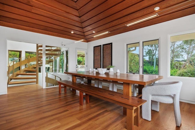 1859 Zapo St, Del Mar, CA 92014 - dining room featuring healthy amount of natural light and light wood finished floors