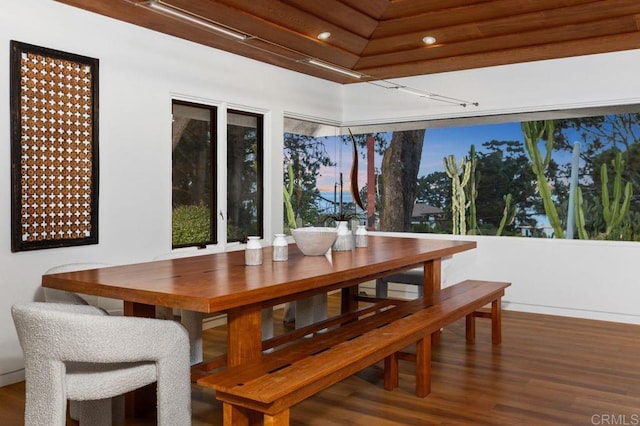 1859 Zapo St, Del Mar, CA 92014 - dining area with recessed lighting and wood finished floors