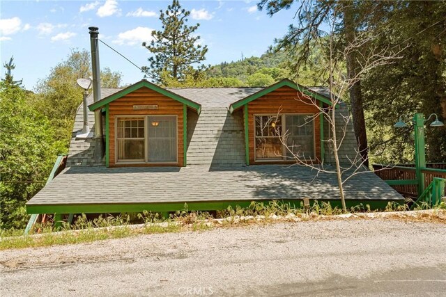379 Dorn Dr, Crestline, CA 92325 - view of front of house featuring a shingled roof