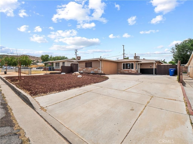 38809 Juniper Tree Rd, Palmdale, CA 93551 - ranch-style home featuring an attached garage and concrete driveway