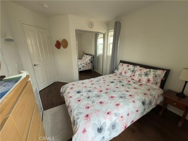 22111 Main St Unit 6, Carson, CA 90745 - bedroom featuring wood finished floors and a closet