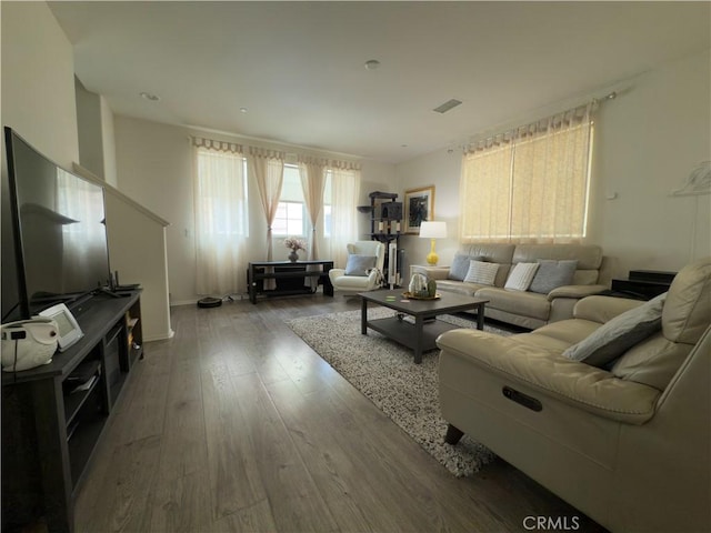 22111 Main St Unit 6, Carson, CA 90745 - living area featuring wood-type flooring