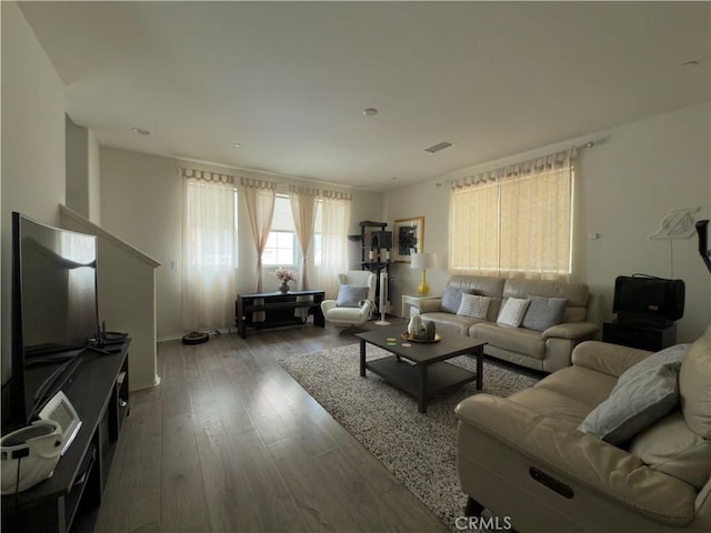 22111 Main St Unit 6, Carson, CA 90745 - living room with wood finished floors and baseboards