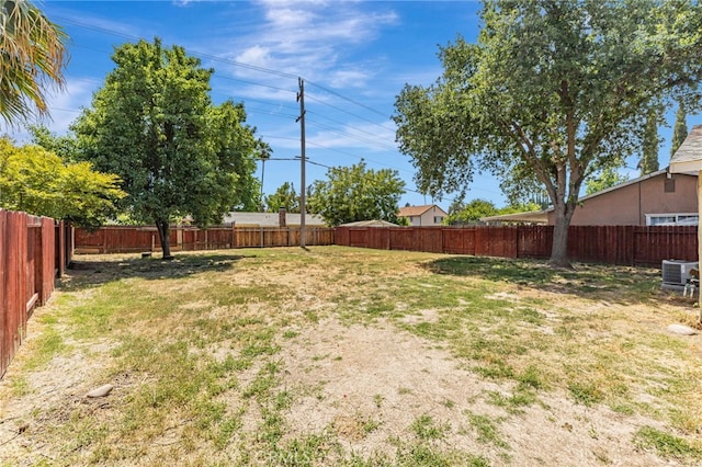 5712 Tupelo Dr, Sacramento, CA 95842 - view of yard with central air condition unit