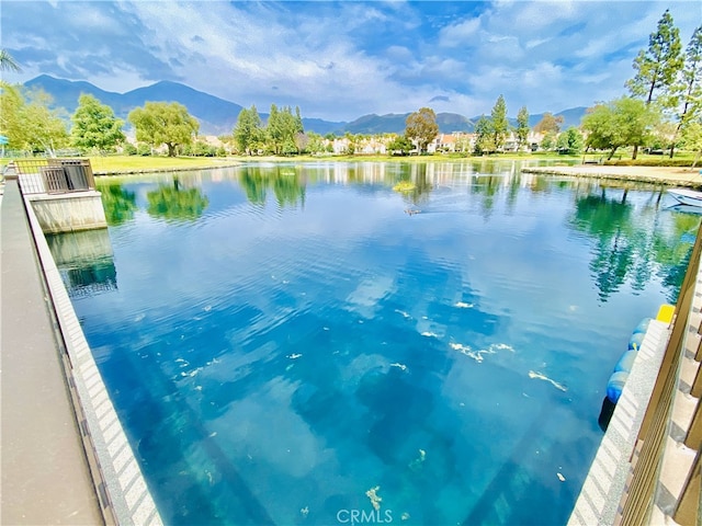 19 Tierra Montanosa, Rancho Santa Margarita, CA 92688 - water view featuring a mountainous background