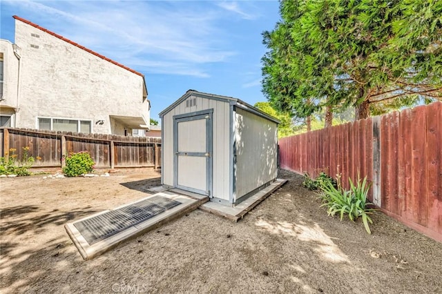 1107 Tennent Ave, Pinole, CA 94564 - view of shed with a fenced backyard