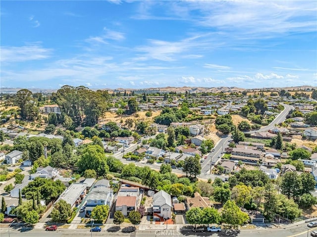 1107 Tennent Ave, Pinole, CA 94564 - aerial view of property and surrounding area featuring nearby suburban area