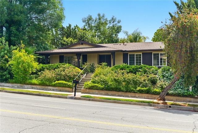 11340 Reseda Blvd, Porter Ranch, CA 91326 - ranch-style house with stairs