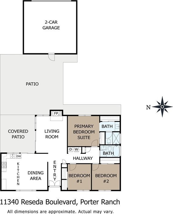 11340 Reseda Blvd, Porter Ranch, CA 91326 - room layout