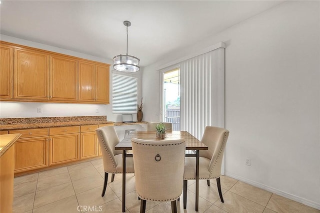 4451 Terry St, Chino, CA 91710 - dining room featuring light tile patterned floors and baseboards