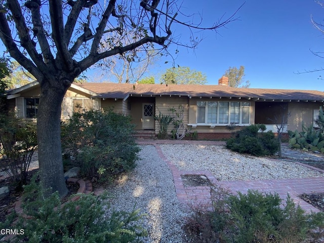 10315 Mcbroom St, Sunland, CA 91040 - view of front of property featuring a chimney