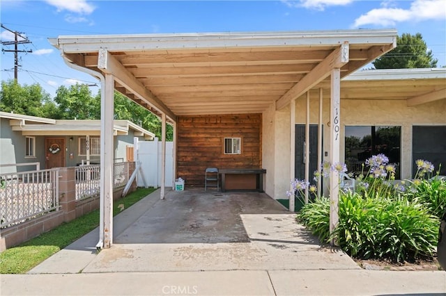 1601 163rd St W, Compton, CA 90220 - view of patio featuring a carport