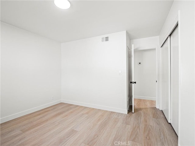 38537 Desert View Dr, Palmdale, CA 93551 - spare room featuring light wood-type flooring and baseboards