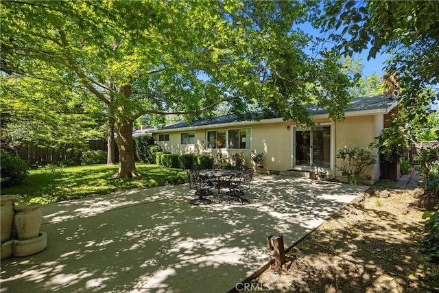 2661 San Jose St, Chico, CA 95973 - back of house with a patio area and stucco siding