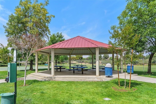 32954 Marin Fields Rd, Winchester, CA 92596 - view of community featuring a gazebo and a lawn