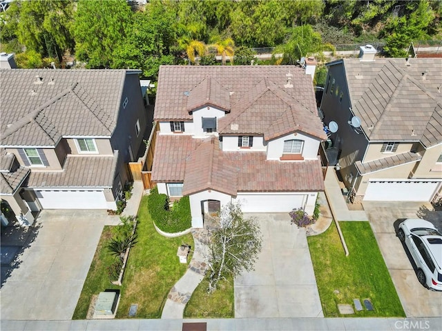 28445 Silverking Trl, Saugus, CA 91390 - aerial perspective of suburban area