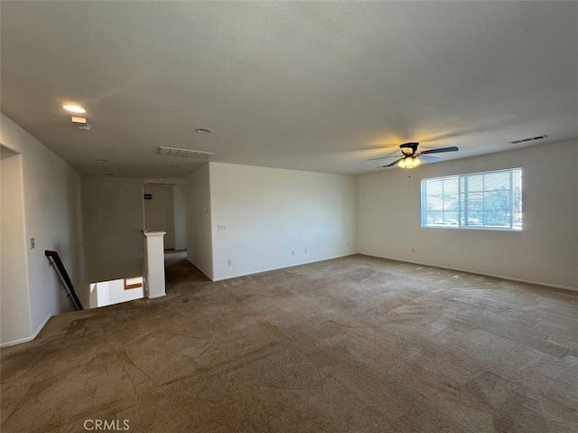 2306 Camellia St, Palmdale, CA 93551 - carpeted spare room with a ceiling fan