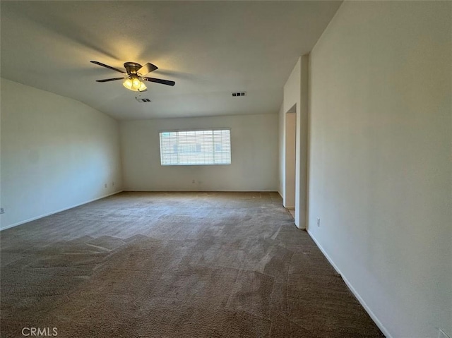 2306 Camellia St, Palmdale, CA 93551 - carpeted empty room with ceiling fan and baseboards