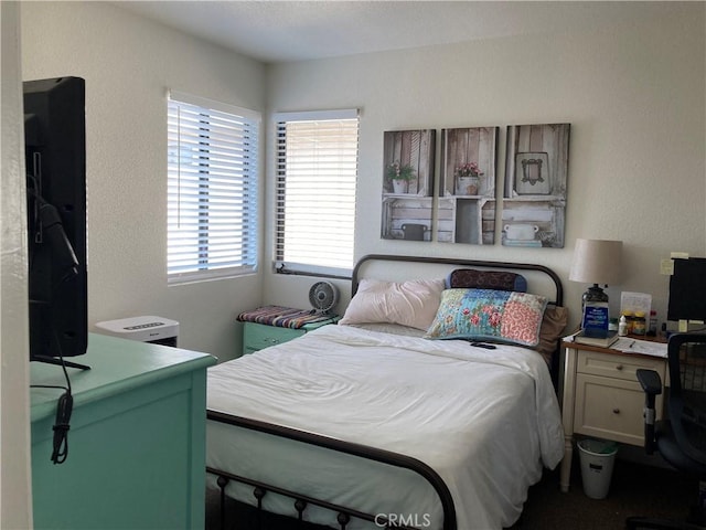 525 Grande Ave Unit D, Nipomo, CA 93444 - bedroom with multiple windows and a desk