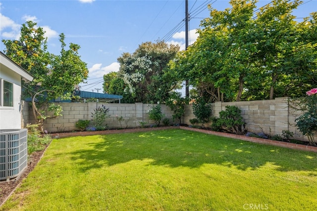 16791 Glenhaven Ln, Huntington Beach, CA 92647 - view of yard with central AC unit