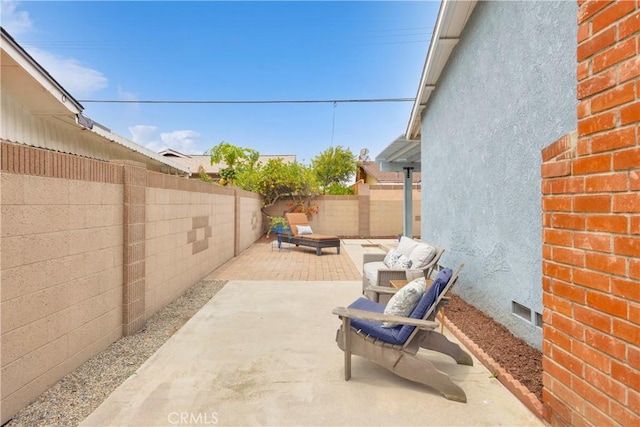 8381 E Hendrie St, Long Beach, CA 90808 - fenced backyard with a patio