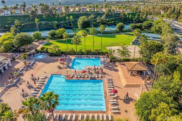 28332 Via Alfonse, Laguna Niguel, CA 92677 - drone / aerial view of a pool area