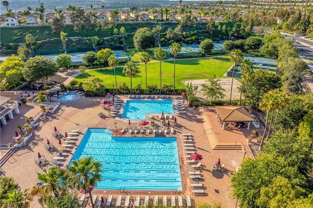 28332 Via Alfonse, Laguna Niguel, CA 92677 - bird's eye view of a pool area