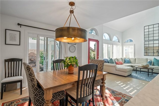 28332 Via Alfonse, Laguna Niguel, CA 92677 - dining room with healthy amount of natural light and vaulted ceiling