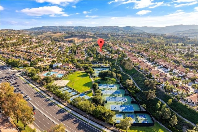 28332 Via Alfonse, Laguna Niguel, CA 92677 - aerial overview of property's location with mountains and nearby suburban area