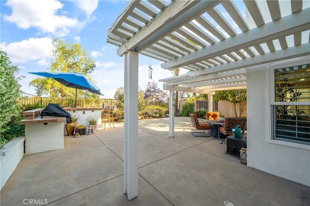 28332 Via Alfonse, Laguna Niguel, CA 92677 - fenced backyard featuring a pergola and a patio
