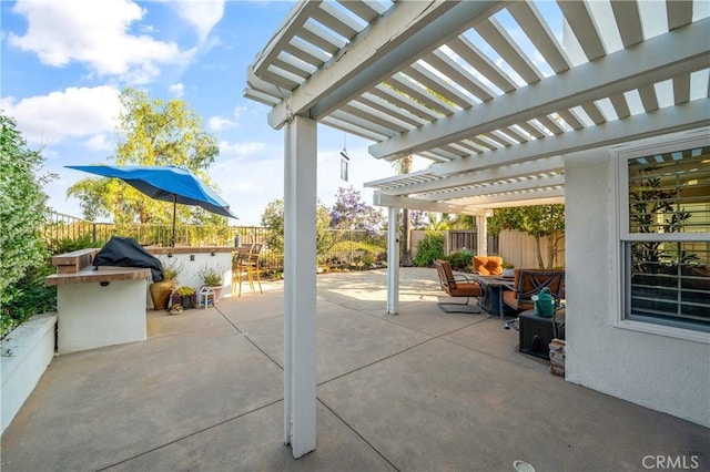 28332 Via Alfonse, Laguna Niguel, CA 92677 - fenced backyard featuring a pergola and a patio area