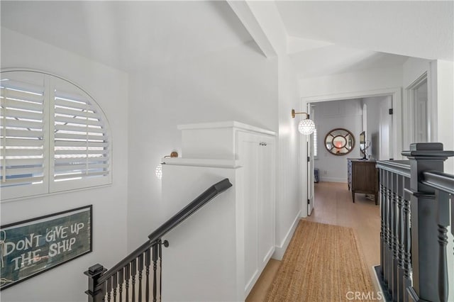 28332 Via Alfonse, Laguna Niguel, CA 92677 - hall with an upstairs landing and light wood-style floors