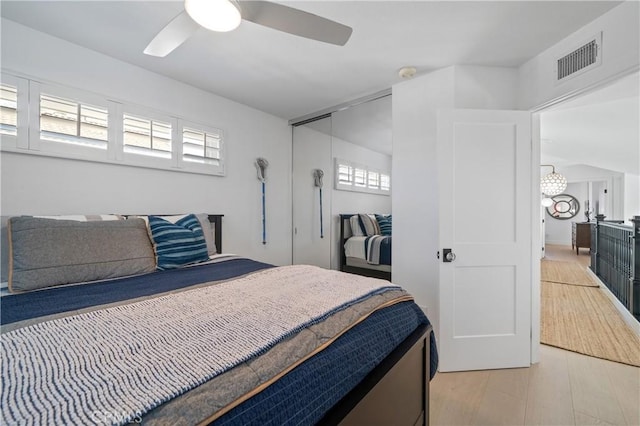 28332 Via Alfonse, Laguna Niguel, CA 92677 - bedroom with a closet and ceiling fan