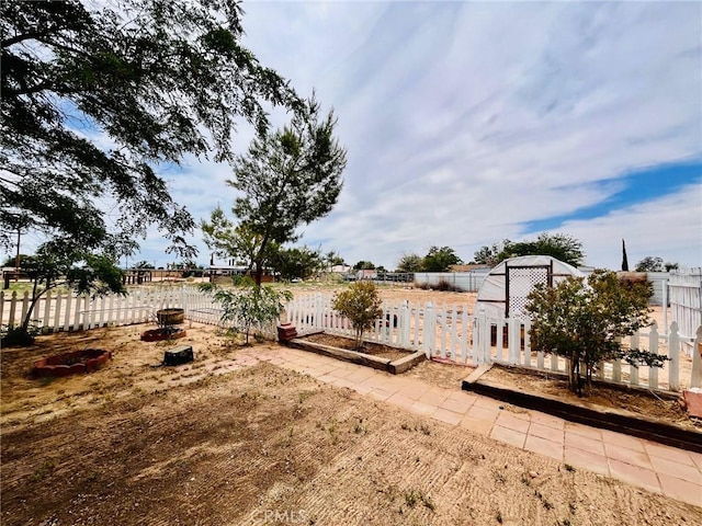 21161 Rancherias Rd, Apple Valley, CA 92307 - view of fenced yard