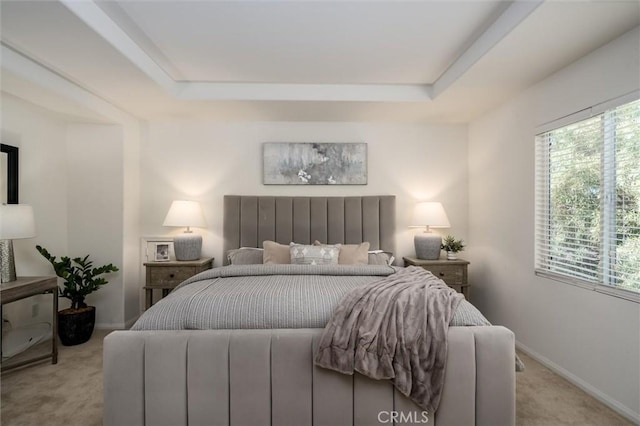 44035 Cindy Cir, Temecula, CA 92592 - bedroom with carpet flooring and a tray ceiling