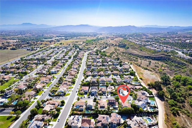 44035 Cindy Cir, Temecula, CA 92592 - view of property location with a mountainous background and nearby suburban area