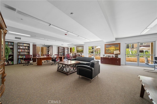 11 S 3rd St Unit 510, Alhambra, CA 91801 - carpeted living area featuring plenty of natural light