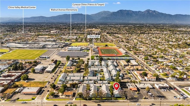 5640 Riverside Dr Unit 119, Chino, CA 91710 - bird's eye view of mountains
