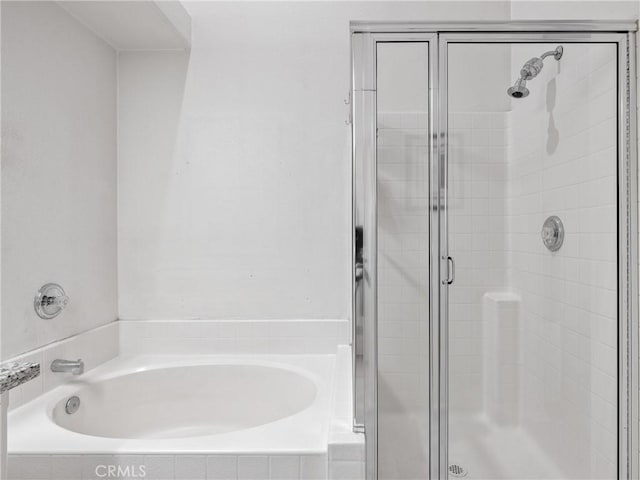 13290DR Country Club Dr, Victorville, CA 92395 - full bathroom with a garden tub and a shower stall