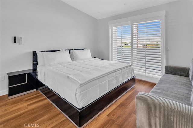 31780 Sierra Del Sol, Thousand Palms, CA 92276 - bedroom with wood finished floors and access to outside