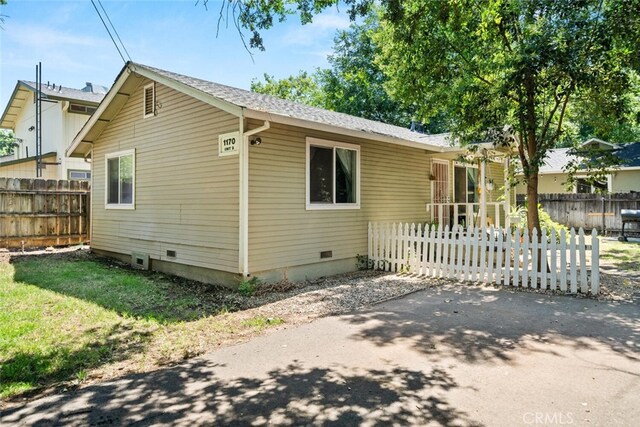 1170 Hobart St, Chico, CA 95926 - view of side of home