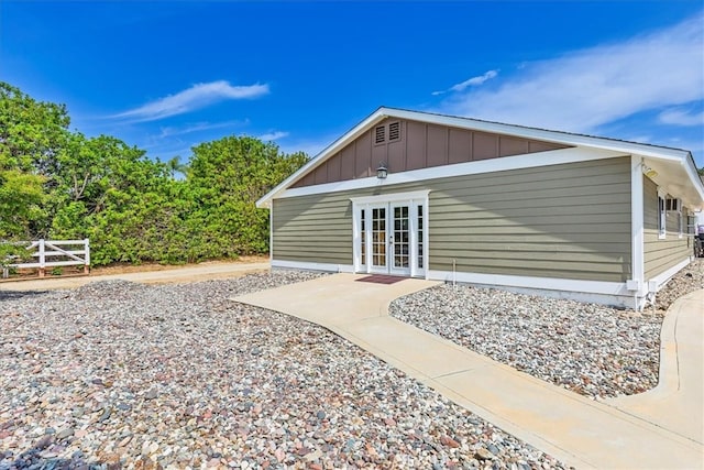 30026 Santiago Rd, Temecula, CA 92592 - view of outbuilding with french doors