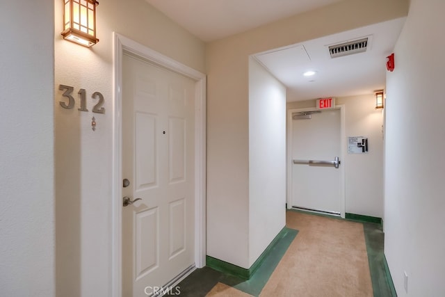 3120 Sepulveda Blvd Unit 312, Torrance, CA 90505 - hallway with carpet and baseboards