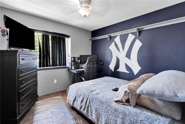 11941 9th Ave, Hesperia, CA 92345 - bedroom featuring carpet and a ceiling fan
