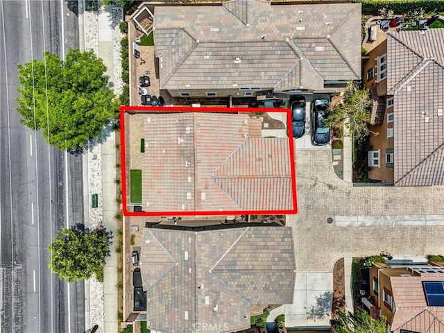 719 Huron Pl, Claremont, CA 91711 - aerial view of property's location featuring property parcel outlined