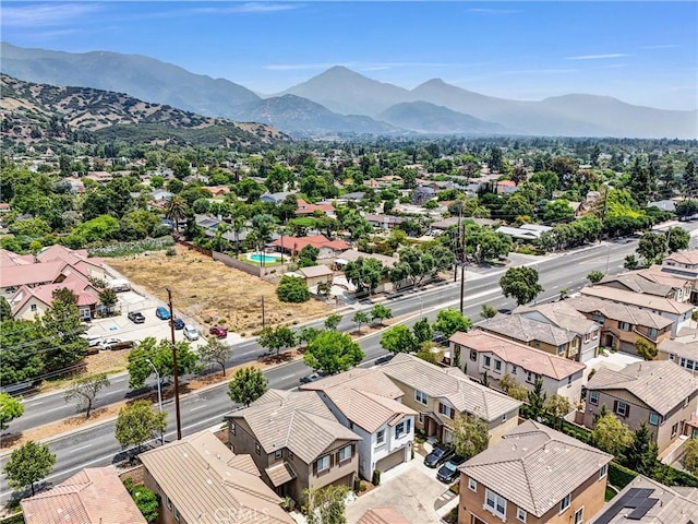 719 Huron Pl, Claremont, CA 91711 - aerial view of residential area with a mountainous background